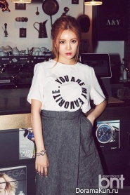 T-Ara (Qri) для BNT International August 2015