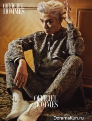 Big Bang (T.O.P.) для L'Officiel Hommes January 2015 Extra 2