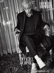 Big Bang (T.O.P.) для L'Officiel Hommes January 2015 Extra 2