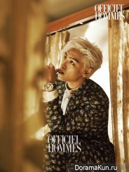 Big Bang (T.O.P.) для L'Officiel Hommes January 2015 Extra 2
