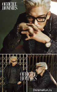 Big Bang (T.O.P.) для L'Officiel Hommes January 2015 Extra 2