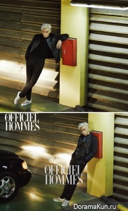 Big Bang (T.O.P.) для L'Officiel Hommes January 2015 Extra 2