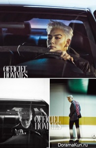 Big Bang (T.O.P.) для L'Officiel Hommes January 2015 Extra 2