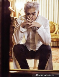 Big Bang (T.O.P.) для L'Officiel Hommes January 2015 Extra
