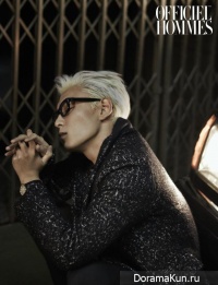 Big Bang (T.O.P.) для L'Officiel Hommes January 2015