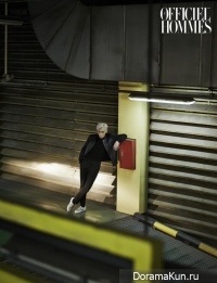 Big Bang (T.O.P.) для L'Officiel Hommes January 2015
