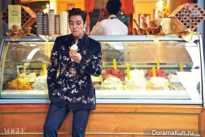 Big Bang (T.O.P) для Vogue November 2014