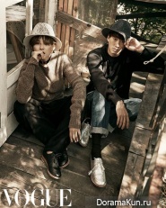 Tablo, Kang Hye Jung для Vogue Korea October 2015