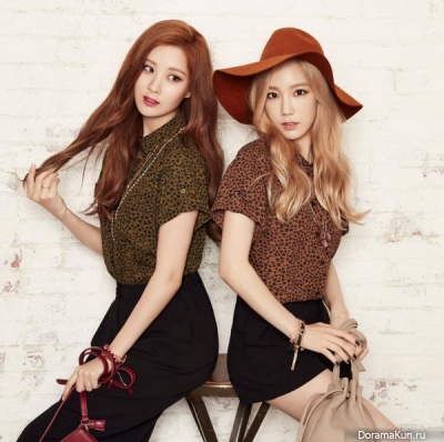 SNSD (Seohyun, Taeyeon, Tiffany) для MIXXO 2015 CF Extra