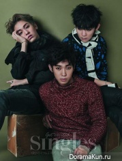 Teen Top для Singles September 2014