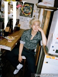 Mino (Winner) для W Korea October 2015
