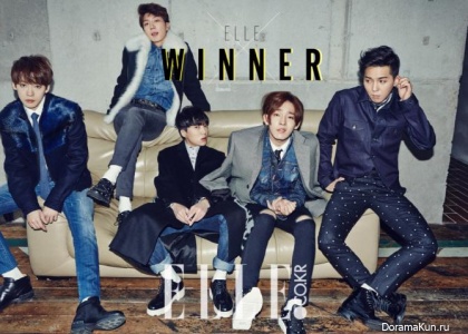 WINNER для Elle November 2014 Extra
