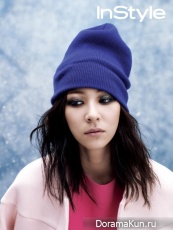 Wang Ji Won для InStyle Korea January 2015