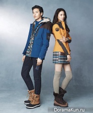 Won Bin, Kim Soo Hyun для CENTER POLE F/W 2014 CF