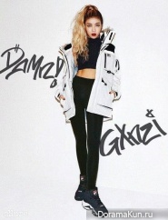 Basick, Yubin (Wonder Girls) для Allure December 2015