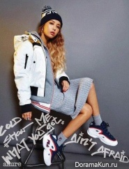 Basick, Yubin (Wonder Girls) для Allure December 2015