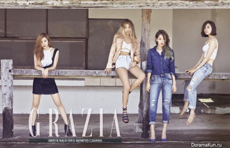 Wonder Girls для Grazia August 2015