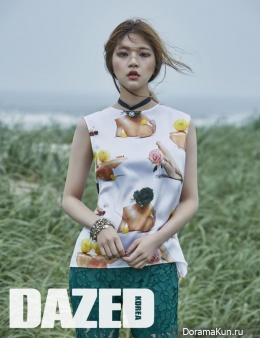 Yeo Hye Won для Dazed June 2015