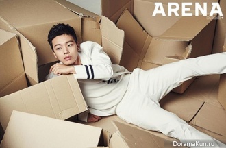 Yeo Jin Goo для Arena Homme Plus February 2015