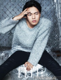 Lee Min Ki, Yeo Jin Goo для Elle January 2015