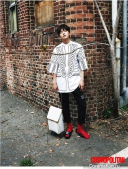 Yeon Woo Jin для Cosmopolitan May 2015 Extra