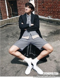 Yeon Woo Jin для Cosmopolitan May 2015 Extra