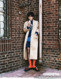 Yeon Woo Jin для Cosmopolitan May 2015 Extra