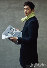 Yoo Ji Tae для InStyle December 2015