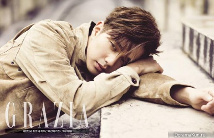 Yoo Seung Ho для Grazia January 2015 Extra