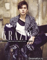 Yoo Seung Ho для Grazia January 2015 Extra