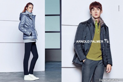 Jo Yoon Hee, Yoo Yeon Seok для Arnold Palmer F/W 2015