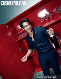Kim Bum, Yoo Yeon Seok для Cosmopolitan January 2015
