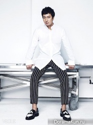 Yoo Yeon Seok, Park Hae Il для Vogue October 2014