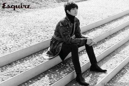 Yoon Kyun Sang для Esquire December 2015