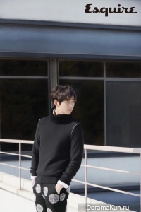 Yoon Kyun Sang для Esquire December 2015