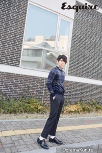 Yoon Kyun Sang для Esquire December 2015