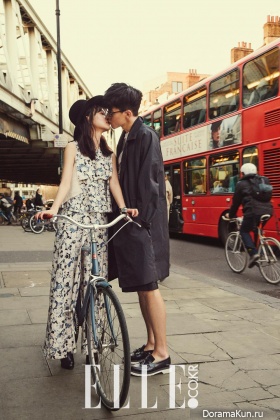 Kim Moo Yeol, Yoon Seung Ah для Elle Bride April 2015
