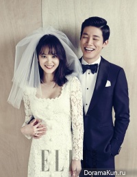 Yoon Seung Ah, Kim Moo Yeol для Elle March 2015 Extra