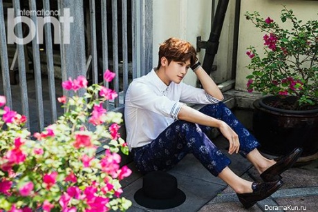 ZE:A (Hyungsik) для BNT International May 2015