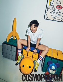 ZE:A (Hyungsik, Dongjun) для Cosmopolitan May 2015