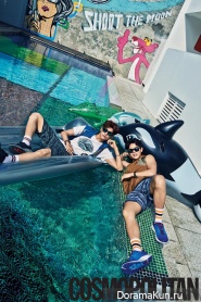 ZE:A (Hyungsik, Dongjun) для Cosmopolitan May 2015