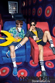 ZE:A (Hyungsik, Dongjun) для Cosmopolitan May 2015