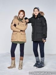 ZE:A (Siwan), A Pink (Eunji) для M-Limited F/W 2015