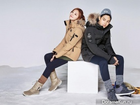 ZE:A (Siwan), A Pink (Eunji) для M-Limited F/W 2015