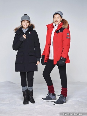 ZE:A (Siwan), A Pink (Eunji) для M-Limited F/W 2015