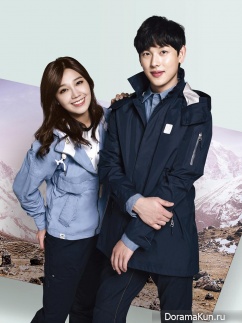 ZE:A (Siwan), A Pink (Eunji) для M-Limited S/S 2015
