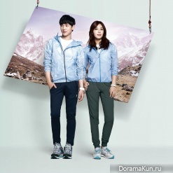 ZE:A (Siwan), A Pink (Eunji) для M-Limited S/S 2015