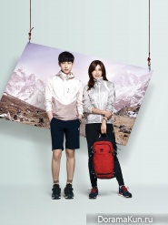 ZE:A (Siwan), A Pink (Eunji) для M-Limited S/S 2015