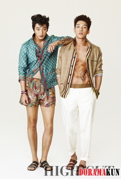 2AM's Jinwoon, Changmin для High Cut Vol. 80 Extra