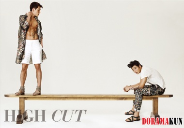 2AM's Jinwoon, Changmin для High Cut Vol. 80